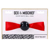 Sex & Mischief Amor Satin Ball Gag-(ss09957)