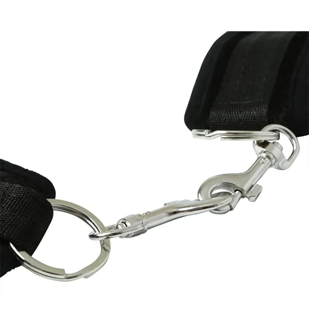Sex & Mischief Black Beginner's Handcuffs-(ss10028)