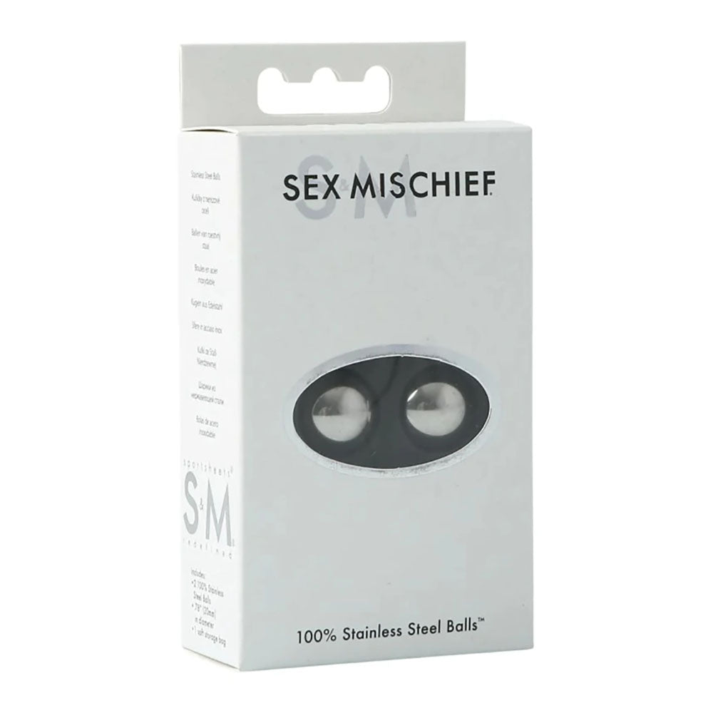 Sex & Mischief 100% Stainless Steel Balls-(ss10084)