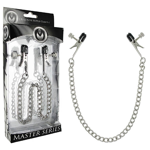 Master Series Ox Bull Nose Nipple Clamps-(st188)