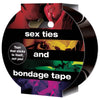 Sex Ties And Bondage Tape - Black Bondage Tape - 20 metres