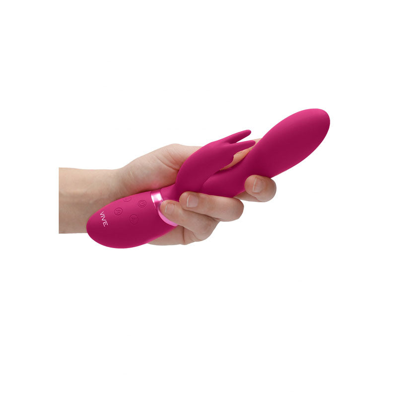 Vive Zosia - Pink 21.3 cm USB Rechargeable Rabbit Vibrator