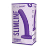 WhipSmart 5'' Slimline Rechargeable Vibrating Dildo-(ws3011-pur)
