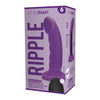 WhipSmart 6'' Ripple Recharge Vibr Dildo - Purple-(ws3012-pur)