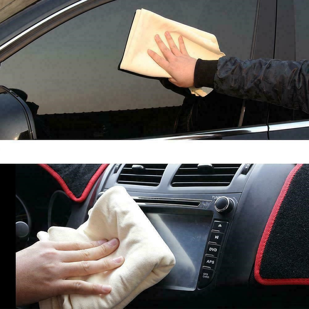 All-Purpose Chamois Synthetic Shammy Drying Towel Cloth Car Home Window Wash