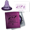 GLYDE FLAVOURED WILDBERRY BULK VEGAN CONDOMS 50 Condoms - Early2bed