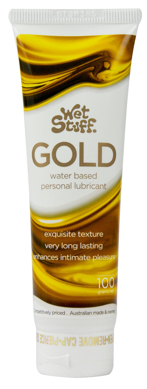 Wet Stuff Gold - Tube (100g) Personal Lubricant - Early2bed