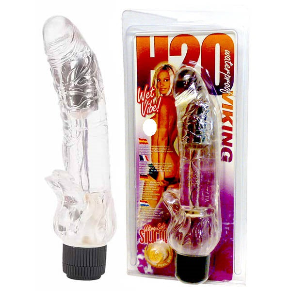 H2O Viking - Clear 20.3 cm (8'') Vibrator - Early2bed