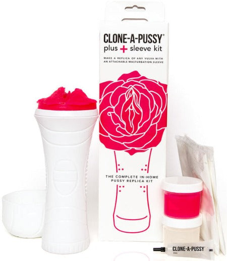 Clone A Pussy Plus Sleeve Kit Hot Pink Casting Kit - Early2bed