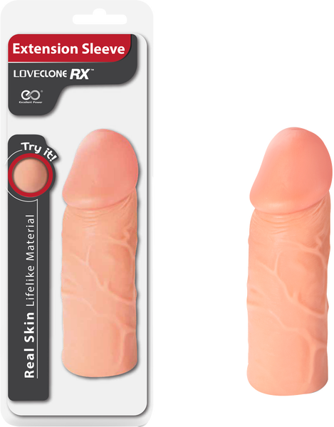 LoveClone RX Extension Sleeve - Flesh-(f06l105a00-051)