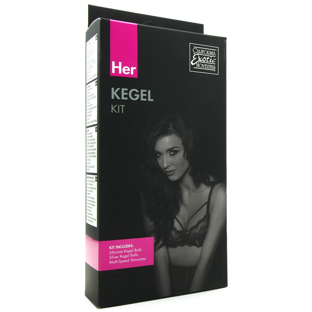 California Exotic Kegel Training Kit - Her Kegel Kit - Purple Sex Toys