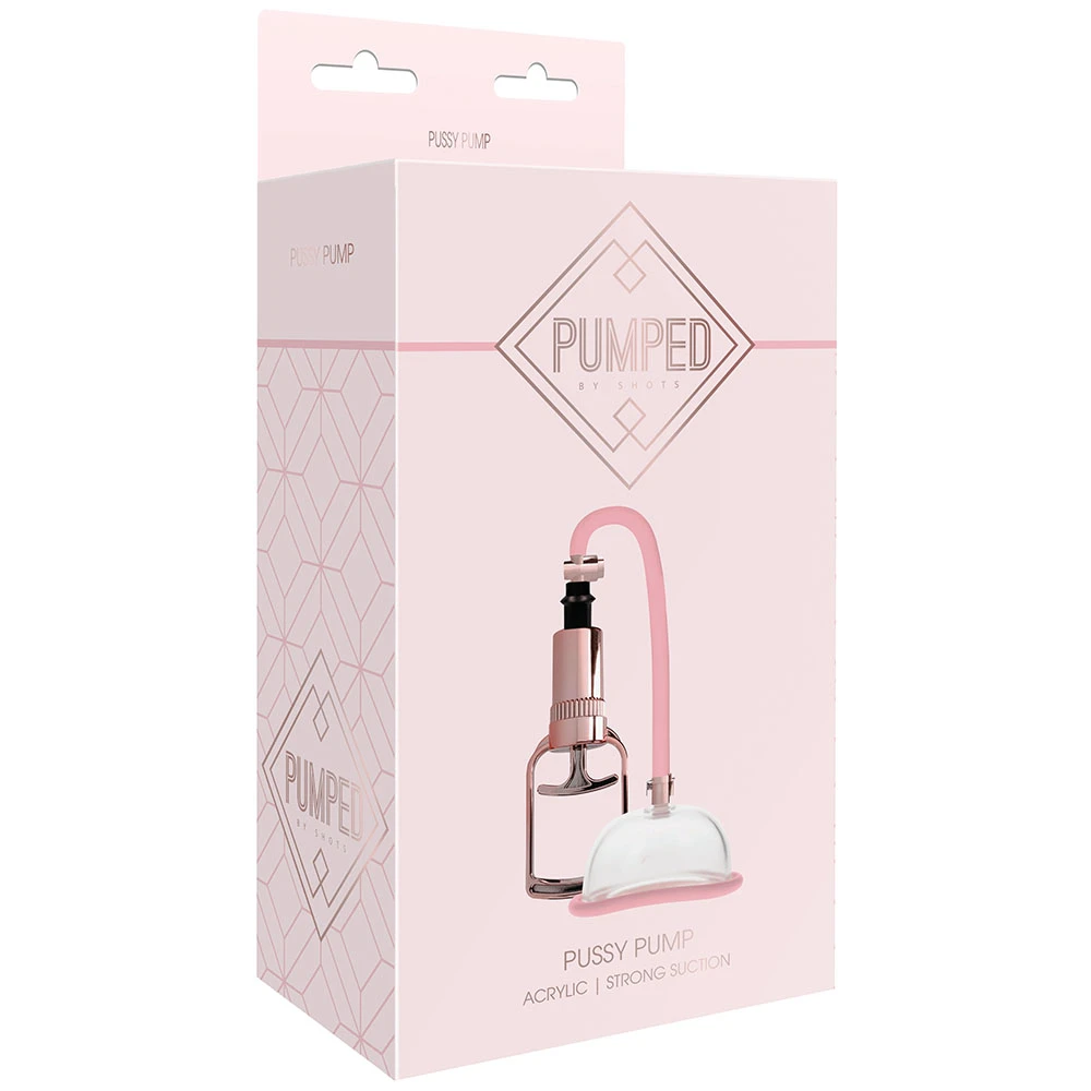 Pumped Pussy Pump - Rose Pink Vagina Pump