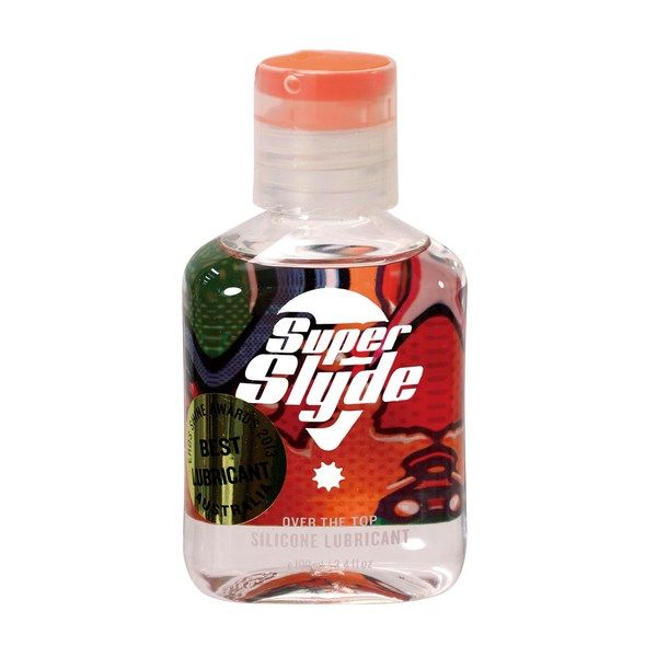 SUPERSLYDE Original Silicone Lube - Premium Silicone Lubricant - 100mL Bottle