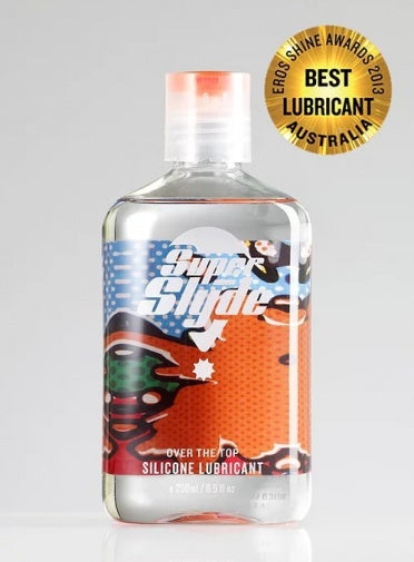 SUPERSLYDE Original Silicone Lube - Premium Silicone Lubricant - 250mL Bottle