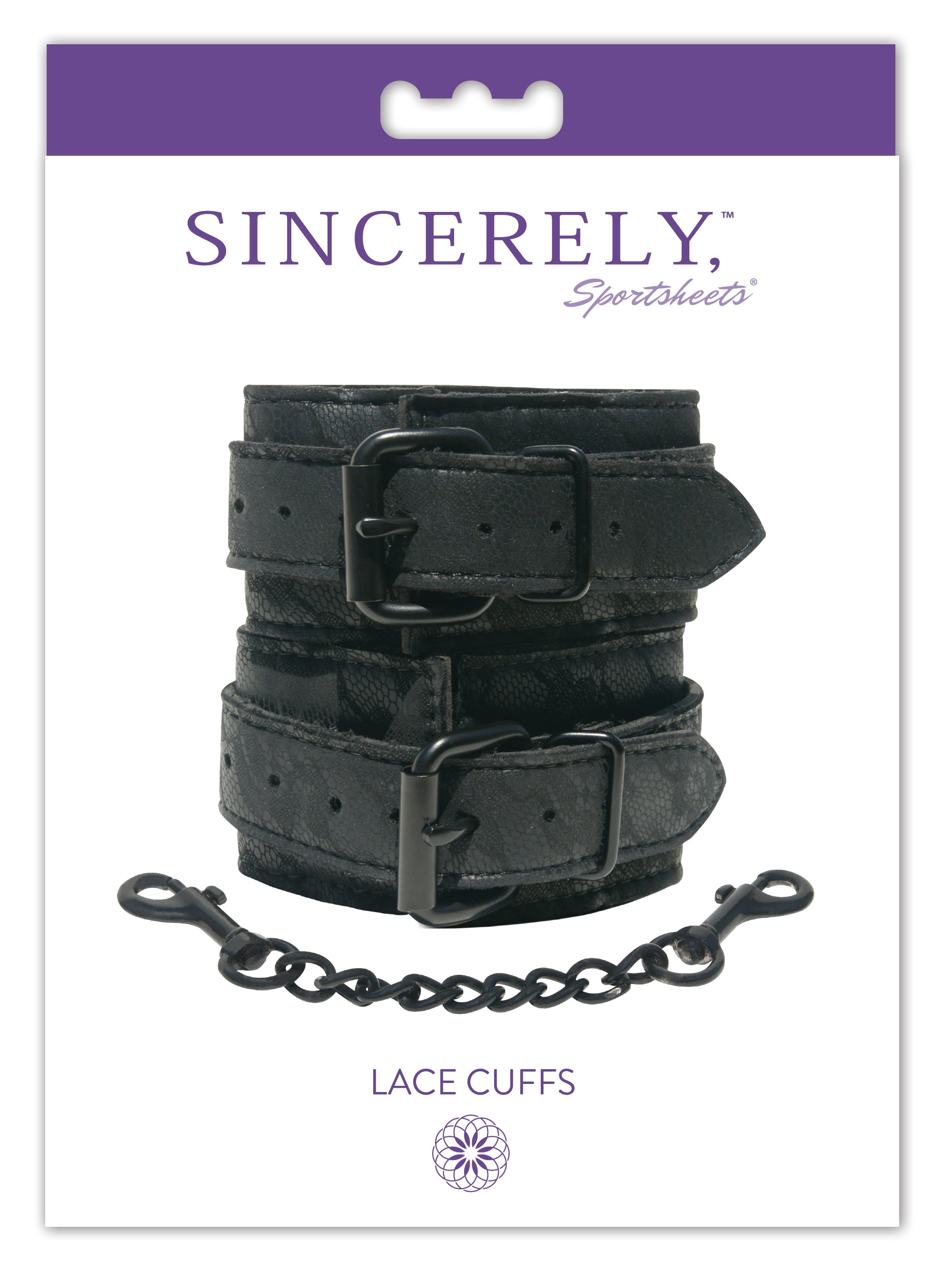 Sportsheets Luxurious Sincerely Lace Cuffs - Fetish